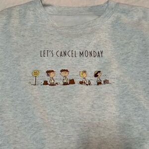 Cropped sweatshirt